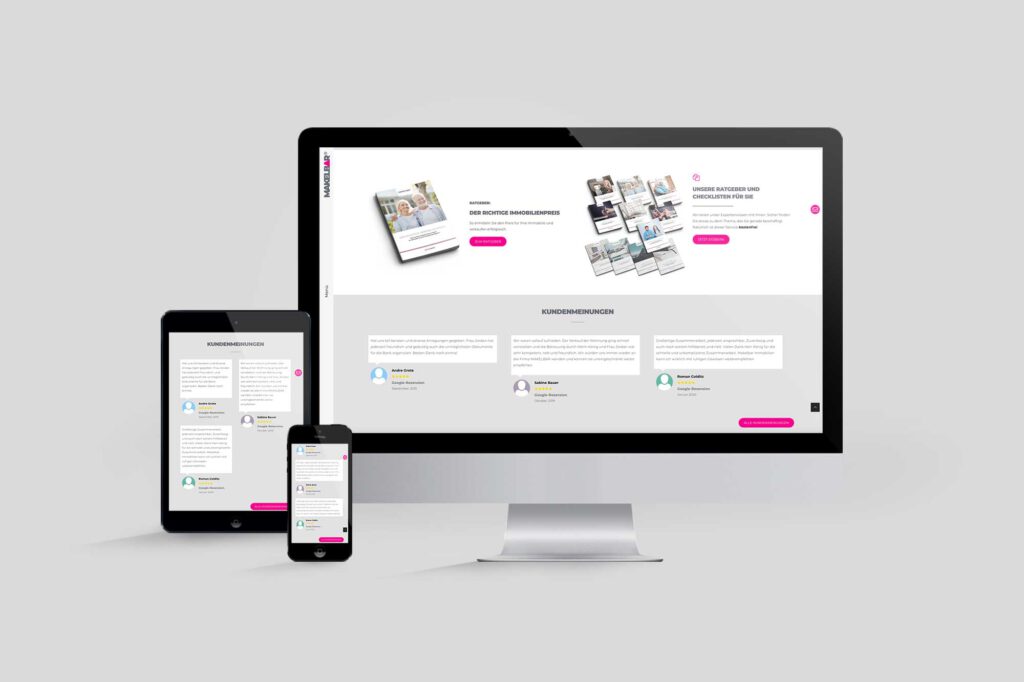 Makler-Website MAKELBAR | Susanne Jordan Immobilien