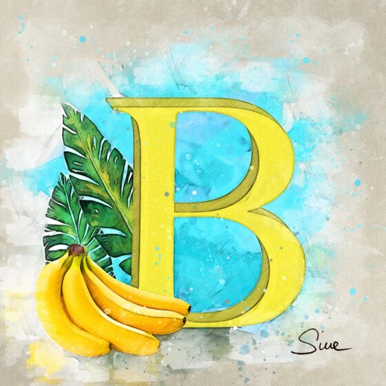 A | Banana | Banane