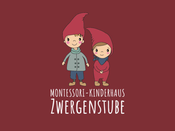 Illustration für Logo Montessori-Kinderhaus Zwergenstube