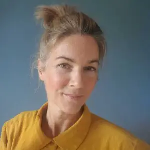 Portrait zeigt Gesine Aguilar Paz